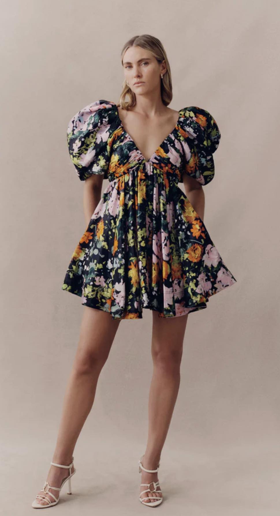 gabrielle plunge midi dress Aje. Gabrielle Plunge Midi Dress