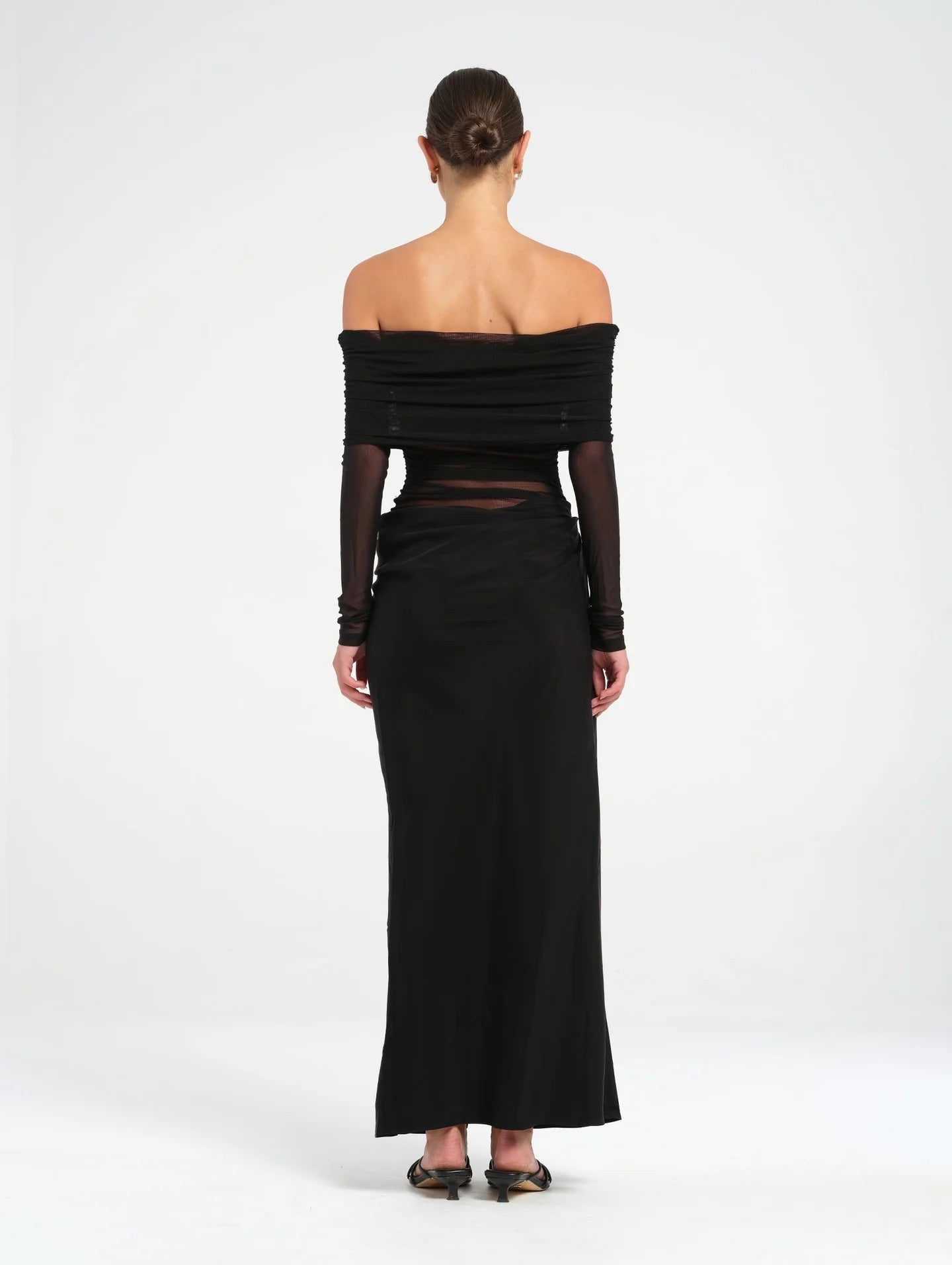 Yasmin Off-Shoulder Maxi Dress