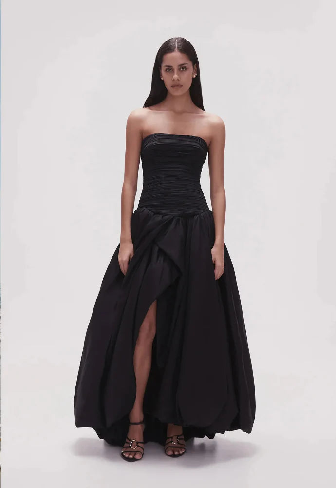 Violette Bubble Hem Maxi Dress