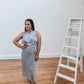 B.A.D Silk Dress in Blue