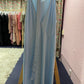 B.A.D Silk Dress in Blue