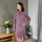 Dimity Mini Dress in Lilac