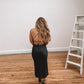 Seraphine Lace Up Midi Dress