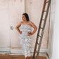 Haisley Ruched Midi Dress