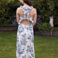 Cassia Ruffle Midi Dress