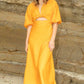 Cruise Linen Bow Dress
